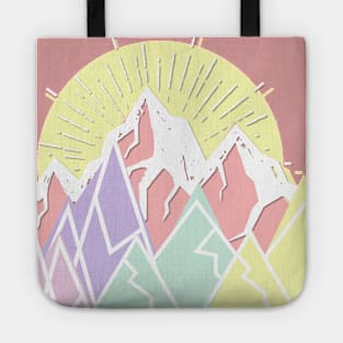 The mountains are my life - Daytime Tote