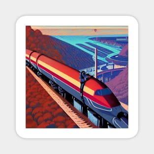 Bullet Train Dream #5 Magnet