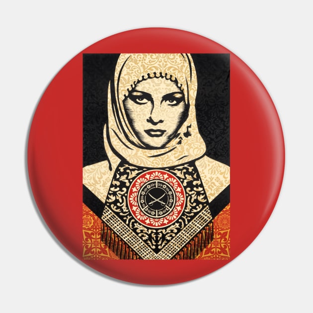 Peace in Arab Pin by Ronicup