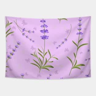 Lavender Pattern Tapestry