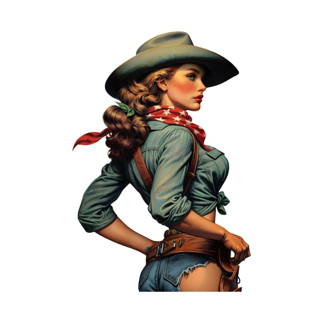 Cowgirl by Rawlifegraphic