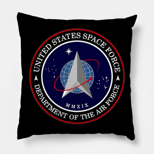 Space Force Pillow by deadright