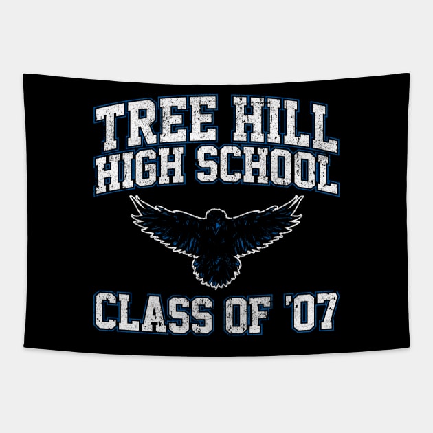 Tree Hill High School Class of '07 Tapestry by huckblade