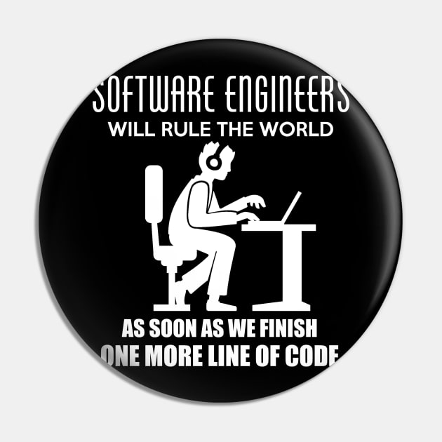 Software Engineers Pin by Dojaja