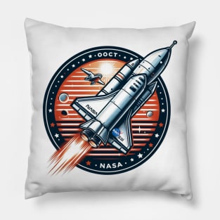 Nasa Rocket Pillow