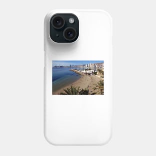 Benidorm Mal Pas Beach Costa Blanca Spain Phone Case