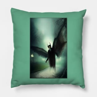 Spectral Mothman Pillow