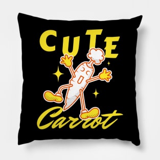 Cute carrot for veggy Pillow