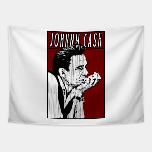 Retro Vintage Johnny Cash Tapestry