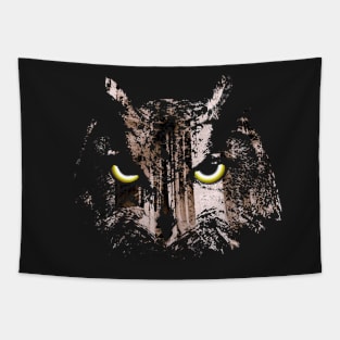 Forest Owl Tapestry