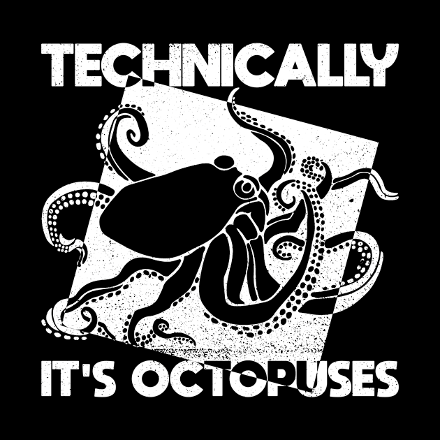 Technically, It's Octopuses - Octopus Kraken Squid by Anassein.os