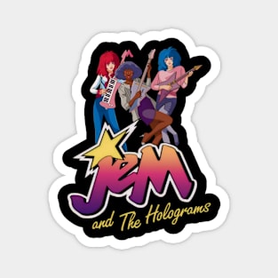 Jem and the holograms t-shirt Magnet