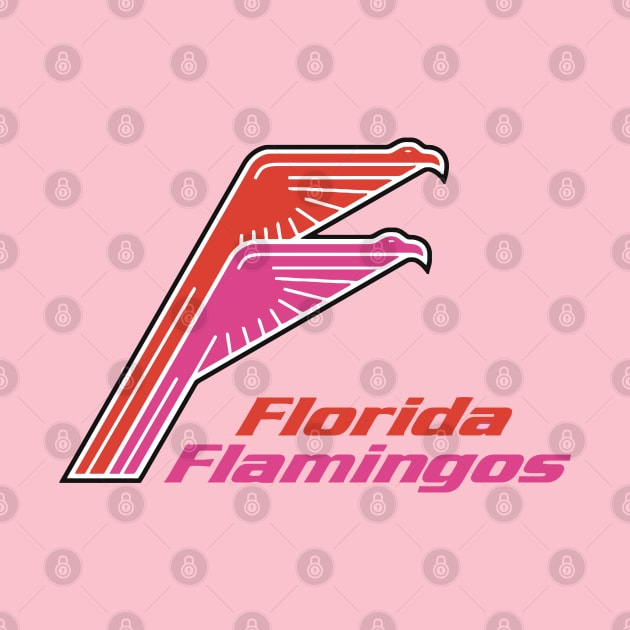 Florida Flamingos Defunct Tennis Team by darklordpug