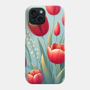 Tulip flower Phone Case