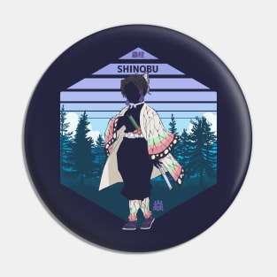 Retro Style Shinubo Pin