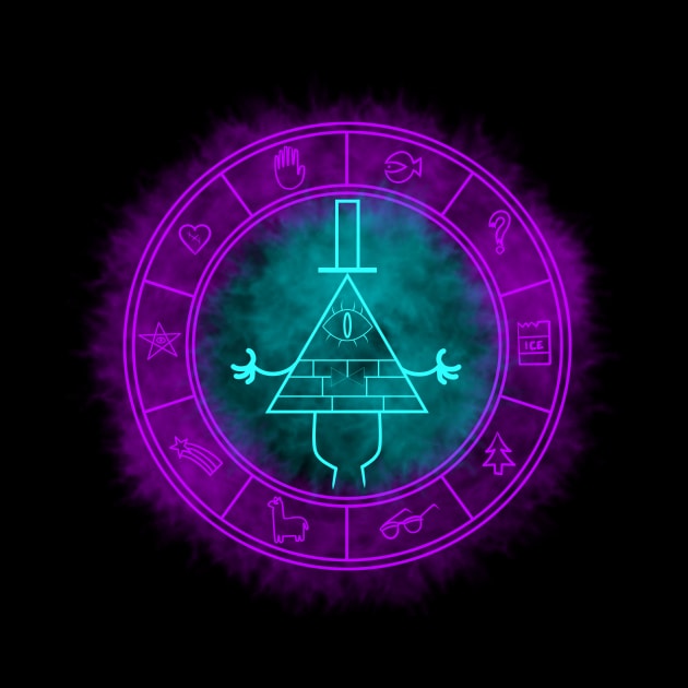 Bill Cipher Symbol by Wyrneck