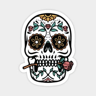 Mexican ornament skull Magnet