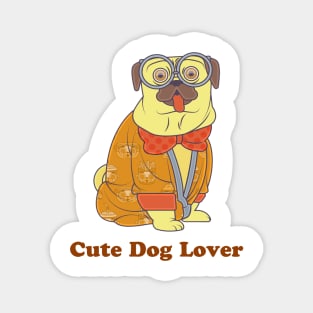 Cute dog lover Magnet