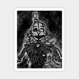 Ennard Charcoal Design Magnet