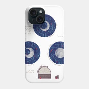 Charting the Nightsky Phone Case