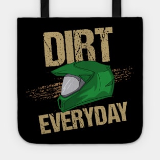 Race Track Lovers Dirt Everyday Motorcyle Quotes Tote