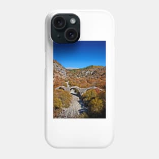 Kalogeriko bridge, Zagori Phone Case