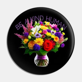 Be A Kind Human 3 Pin