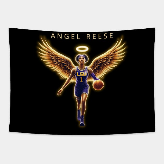 Angel Reese Tapestry by unn4med