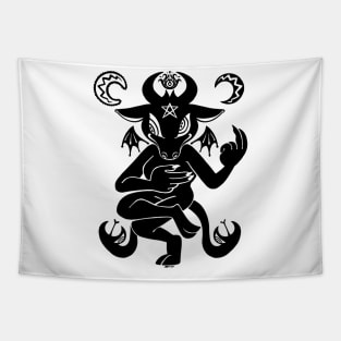 Baphomet's Offer Tapestry