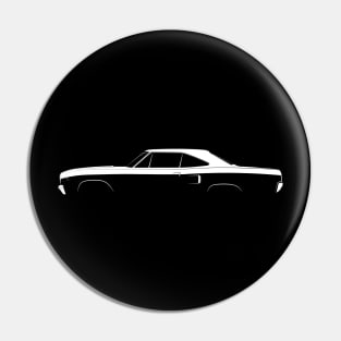 Plymouth Road Runner (1970) Silhouette Pin