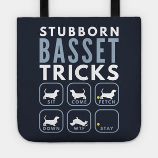 Stubborn Basset Hound Tricks - Dog Training Tote