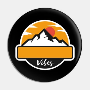 Mountain Hike Pin