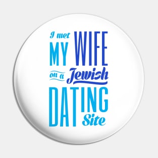 I Met My Wife On A Jewish Dating Site Pin