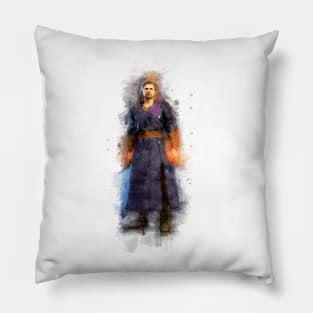 Gale - Baldur's Gate 3 (Watercolor) Pillow