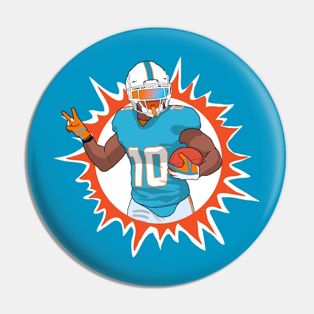 TYREEK HILL MIAMI DOLPHINS NFL - Football - Pin