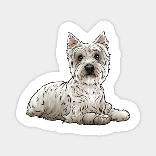 West Highland Terrier Dog Westie Magnet