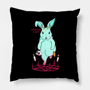 Summoning Cute Jackalope Pillow