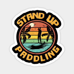 Stand up paddle paddleboarding SUP gift Magnet
