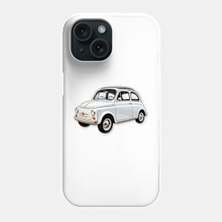 Classic Fiat 500: Timeless Symbol of Italian Style Phone Case