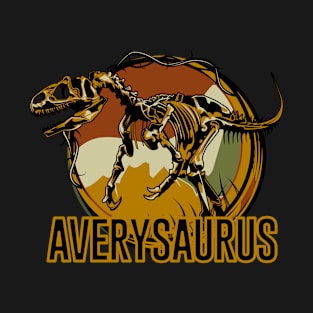 Averysaurus Avery Dinosaur T-Rex T-Shirt