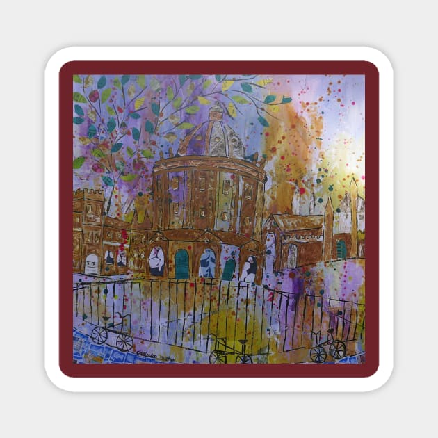 Radcliffe Camera, Oxford Magnet by Casimirasquirkyart