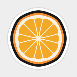 Tangerine slice Magnet