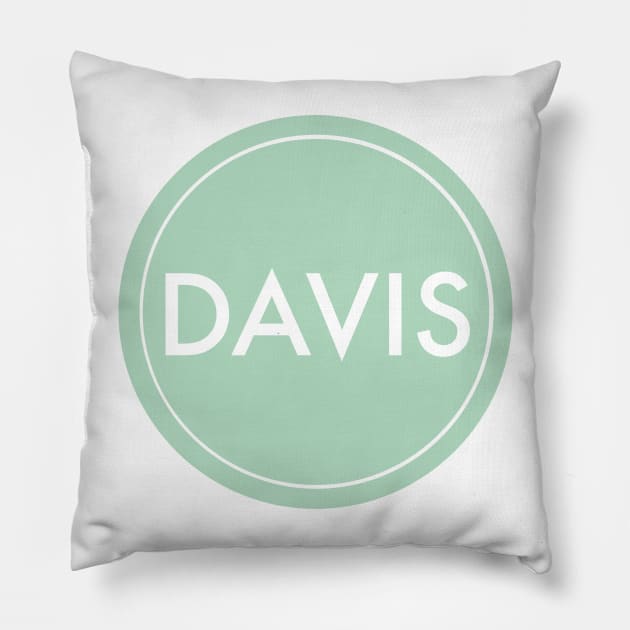 DAVIS Pillow by weloveart