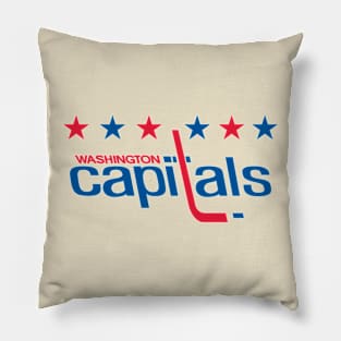 Retro Washington Capitals Pillow