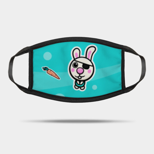 Bunny And Carrots Cute Game Character Piggy Roblox Mask - bunny head roblox doggy bunny head roblox piggy roblox