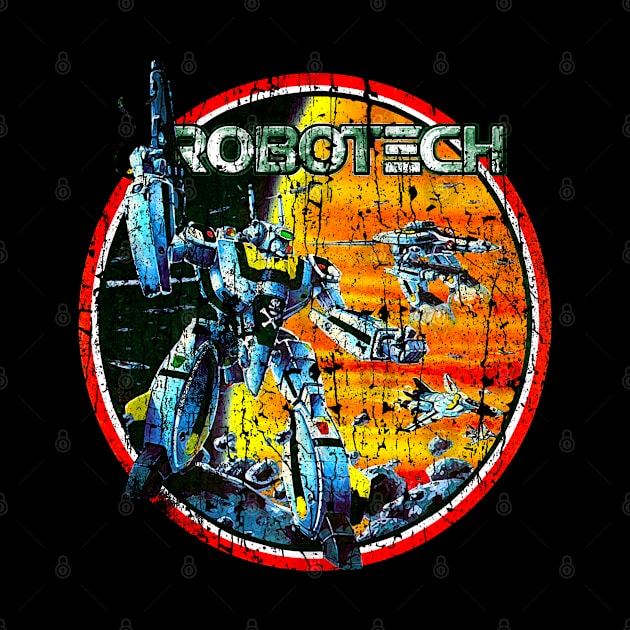 robotech // 80s Cartoon// Vintage by Niko Neon