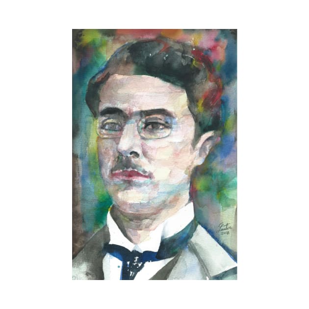 FERNANDO PESSOA - watercolor portrait .4 by lautir