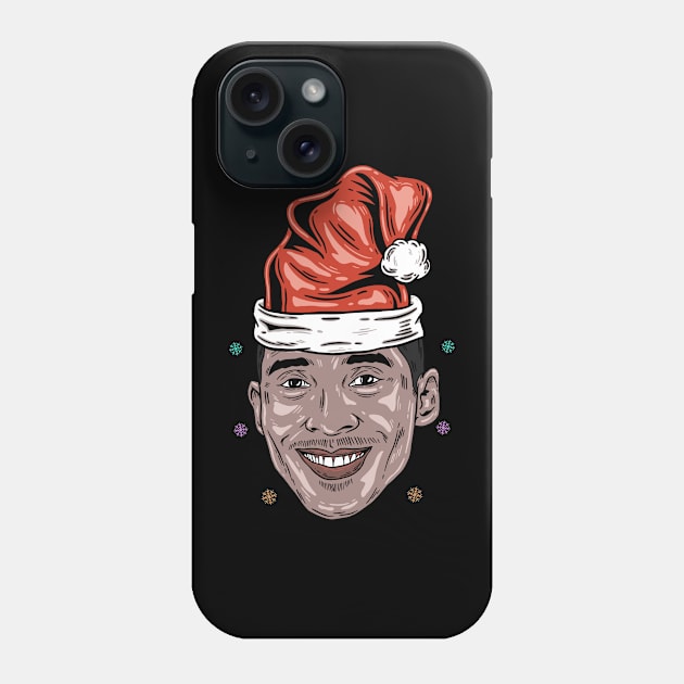 SANTA KOBE Phone Case by Tee Trends