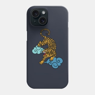 Great tiger on beautifull sky Phone Case