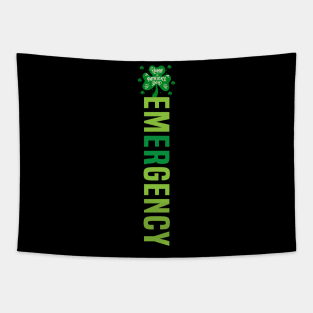 Emergency Department Emergency Room Nurse St Patrick's Day Tapestry